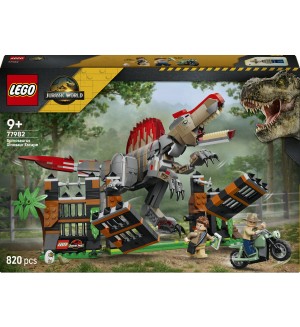 Конструктор LEGO Jurassic World - Бягството на спинозавъра (77982)