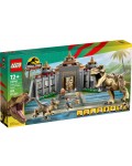 Конструктор LEGO Jurassic World - Център за посетители с Рекс и Раптор (76961)