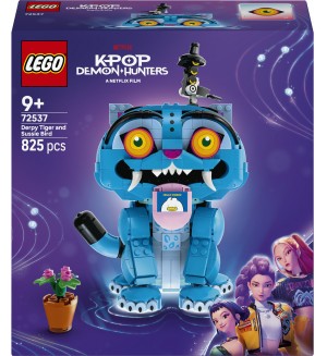 Конструктор LEGO KPop Demon Hunters - Дерпи Тайгър и Сузи Бърд (72537)
