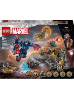 Конструктор LEGO Marvel - Отмъстителите: Краят Тор срещу Читаури (76322)