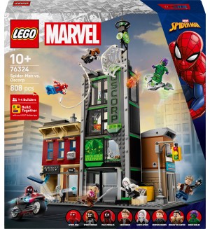 Конструктор LEGO Marvel - Спайдърмен срещу Озкорп (76324)