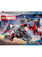 Конструктор LEGO Marvel Super Heroes - Битката на Капитан Америка срещу Червения Хълк (76292)