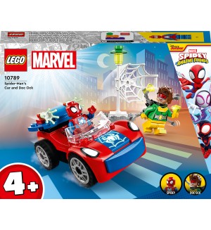 Конструктор LEGO Marvel Super Heroes - Док Ок и колата на Спайдърмен (10789)