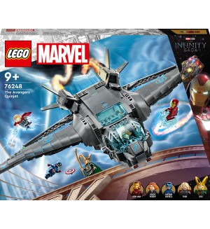 Конструктор LEGO Marvel Super Heroes - Куинджетът на отмъстителите (76248)