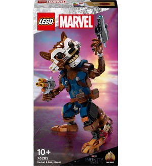 Конструктор LEGO Marvel Super Heroes - Ракета и бебе Грут (76282)