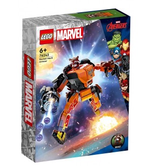 Конструктор LEGO Marvel Super Heroes - Роботската броня на Ракета (76243)