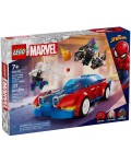 Конструктор LEGO Marvel Super Heroes - Състезателната кола на Спайдърмен и Зеления гоблин Венъм (76279)