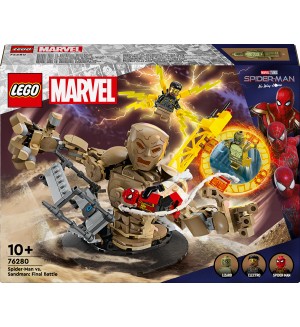 Конструктор LEGO Marvel Super Heroes - Спайдърмен срещу Пясъчния човек: Последна битка (76280)