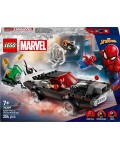 Конструктор LEGO Marvel Super Heroes - Спайдърмен срещу Венъм с мощна кола (76309)