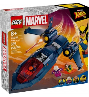 Конструктор LEGO Marvel Super Heroes - X-реактивният самолет на X-мен (76281)