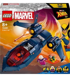 Конструктор LEGO Marvel Super Heroes - X-реактивният самолет на X-мен (76281)
