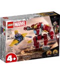 Конструктор LEGO Marvel Super Heroes - Железният човек-Хълкбъстър срещу Tанос (76263)