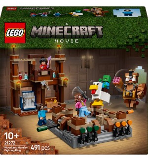 Конструктор LEGO Minecraft - Боен ринг в Горското имение (21272)