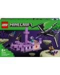 Конструктор LEGO Minecraft - Драконът Ендър и корабът на Края (21264)