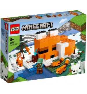 Конструктор Lego Minecraft - Хижата на лисиците (21178)