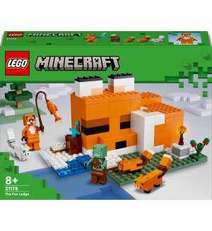 Конструктор Lego Minecraft - Хижата на лисиците (21178)
