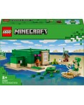 Конструктор LEGO Minecraft - Къщата на костенурката на плажа (21254)
