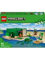 Конструктор LEGO Minecraft - Къщата на костенурката на плажа (21254)
