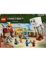 Конструктор LEGO Minecraft - Нападението на огнения призрак-балон в селото (21273)