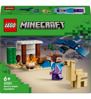 Конструктор LEGO Minecraft - Пустинната експедиция на Стив (21251)
