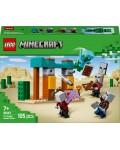 Конструктор LEGO Minecraft - Пустинният патрул на злобарите (21267)
