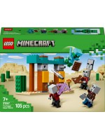 Конструктор LEGO Minecraft - Пустинният патрул на злобарите (21267)