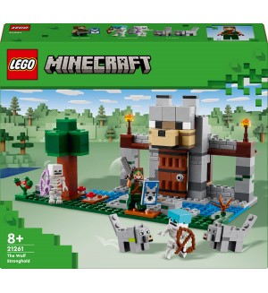 Конструктор LEGO Minecraft - Вълчата крепост (21261)