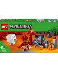 Конструктор LEGO Minecraft - Засада до портала към Ада (21255)