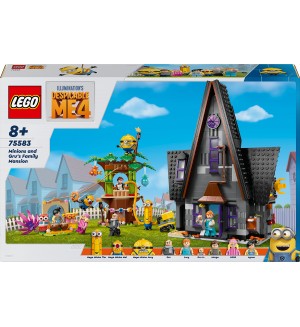 Конструктор LEGO Minions - Миньоните и семейното имение на Гру (75583)