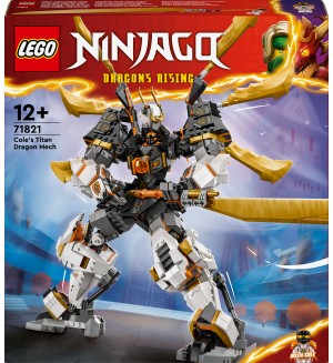 Конструктор LEGO Ninjago - Драконовият робот титан на Коул (71821)