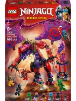Конструктор LEGO Ninjago - Гръмотевичен зъб, дракон на хаоса (71832)