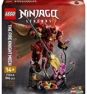 Конструктор LEGO Ninjago - Огненият рицар-робот (71846)