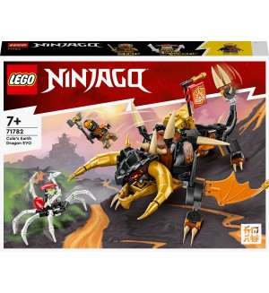 Конструктор LEGO Ninjago - Земният дракон на Коул (71782)