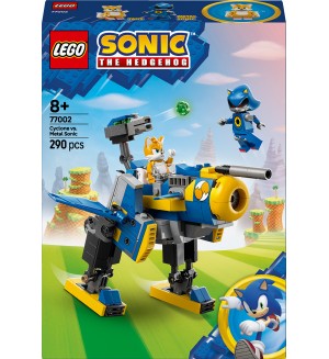 Конструктор LEGO Sonic - Cyclone срещу Metal Sonic (77002)