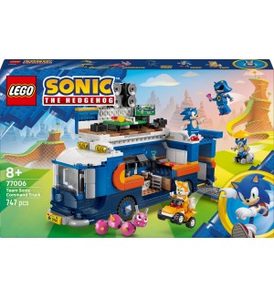 Конструктор LEGO Sonic - Команден камион на екипа на Sonic (77006)