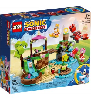 Конструктор LEGO Sonic - Островът за спасяване на животни на Ейми (76992)