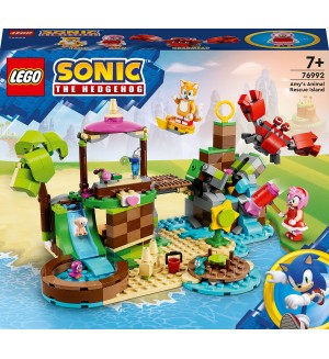 Конструктор LEGO Sonic - Островът за спасяване на животни на Ейми (76992)