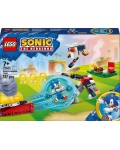 Конструктор LEGO Sonic - Сблъсък край лагерния огън на Соник (77001)