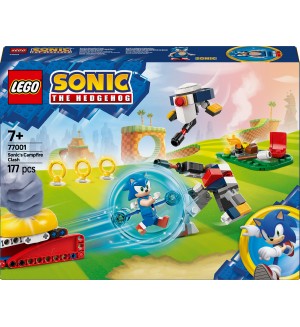 Конструктор LEGO Sonic - Сблъсък край лагерния огън на Соник (77001)