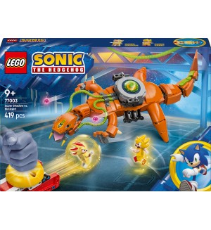Конструктор LEGO Sonic - Super Shadow срещу Biolizard (77003)