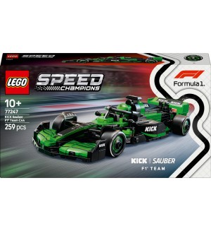 Конструктор LEGO Speed Champions Formula 1 - Болид Kick Sauber F1 Team C44 (77247)