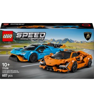 Конструктор LEGO Speed Champions - Lamborghini Revuelto и Huracán STO (77238)