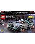 Конструктор LEGO Speed Champions - Машина на времето от Завръщане в бъдещето (77256)
