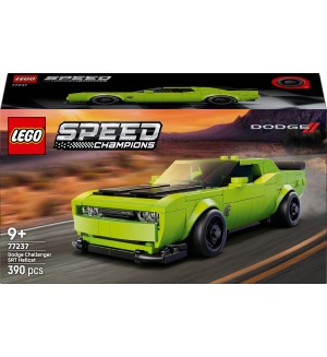 Конструктор LEGO Speed Champions - Спортна кола Dodge Challenger SRT Hellcat (77237)
