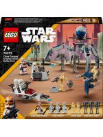 Конструктор LEGO Star Wars - Боен пакет клонинг щурмоваци и бойни дроиди (75372)