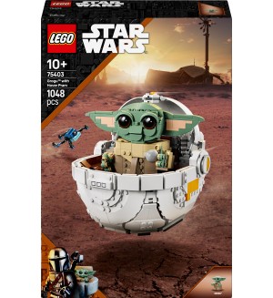 Конструктор LEGO Star Wars - Грогу с летяща количка (75403)