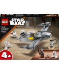 Конструктор LEGO Star Wars - Изтребител N-1 на Мандо и Грогу (75410)