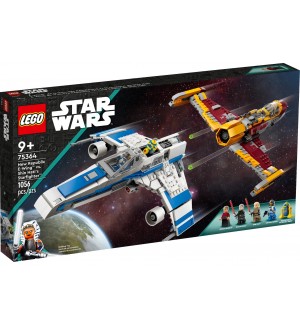 Конструктор LEGO Star Wars - New Republic E-Wing срещу Звездния боец на Shin Hat (75364)