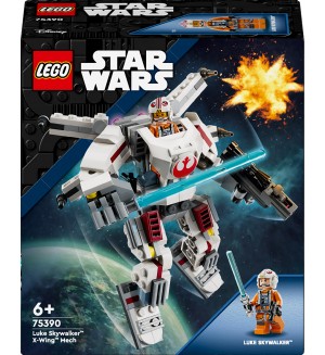 Конструктор LEGO Star Wars - Робот с Х-wing на Люк Скайуокър (75390)