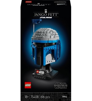 Конструктор LEGO Star Wars - Шлемът на Джанго Фет (75408)
